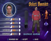 
Shaun Palmer's Pro Snowboarder | PlayStation 2 | gameplay screenshot | Data by MobyGames.com