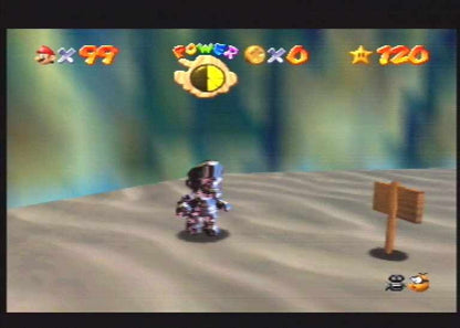 
Super Mario 64 | Nintendo 64 | gameplay screenshot | Data by MobyGames.com