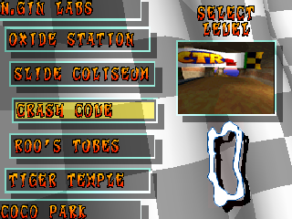 CTR: Crash Team Racing | PlayStation | gameplay screenshot | region=North America | source-country= | zypher-v2 | moby-32330dac4301 | Data by MobyGames.com