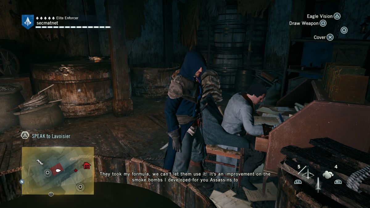
Assassin's Creed: Unity (Limited Edition) | PlayStation 4 | gameplay screenshot | Region: North America | source-country= | Data by MobyGames.com