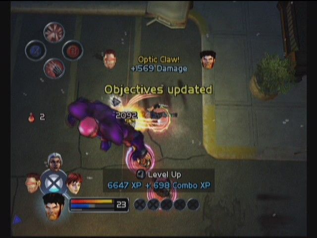 
X-Men: Legends | Xbox | gameplay screenshot | Region: North America | source-country= | Data by MobyGames.com