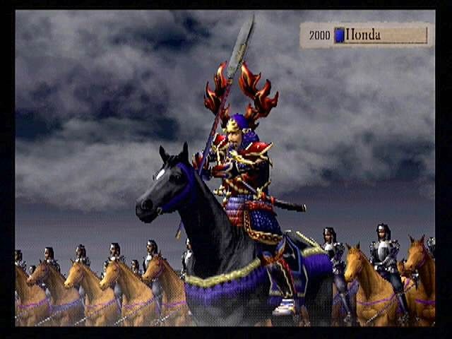 Kessen | PlayStation 2 | gameplay screenshot | Data by MobyGames.com