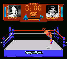 
WWF WrestleMania | NES | gameplay screenshot | Data by MobyGames.com