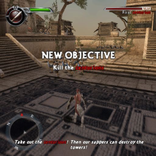 Spartan: Total Warrior | PlayStation 2 | gameplay screenshot | region=North America | source-country= | zypher-v2 | moby-af035b78c6ba | Data by MobyGames.com