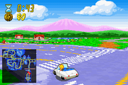 
The Simpsons: Road Rage | Game Boy Advance | gameplay screenshot | Data by MobyGames.com