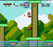 
Super Mario World | SNES | gameplay screenshot | Data by MobyGames.com