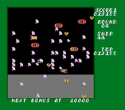 
Millipede | NES | gameplay screenshot | Data by MobyGames.com