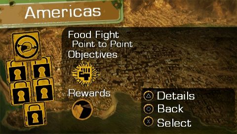 Full Auto 2: Battlelines | PSP | gameplay screenshot | Data by MobyGames.com