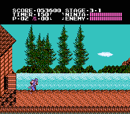 
Ninja Gaiden | NES | gameplay screenshot | Data by MobyGames.com