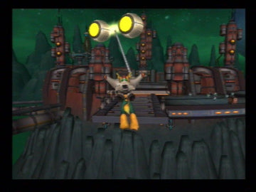 
Ratchet & Clank | PlayStation 2 | gameplay screenshot | Region: North America | source-country= | Data by MobyGames.com