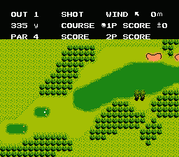 
Bandai Golf: Challenge Pebble Beach | NES | gameplay screenshot | Data by MobyGames.com