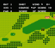 
Bandai Golf: Challenge Pebble Beach | NES | gameplay screenshot | Data by MobyGames.com