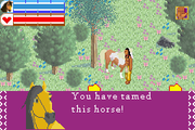
Spirit: Stallion of the Cimarron | Game Boy Advance | gameplay screenshot | Data by MobyGames.com