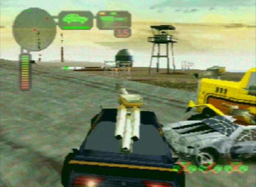 
Vigilante 8: 2nd Offense | PlayStation | gameplay screenshot | Data by MobyGames.com