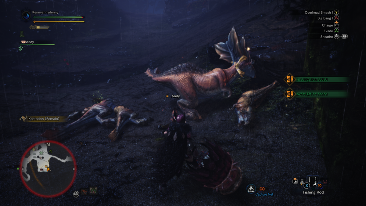 Monster Hunter: World | Xbox One | gameplay screenshot | region=North America | source-country= | zypher-v2 | moby-96a58281ca63 | Data by MobyGames.com