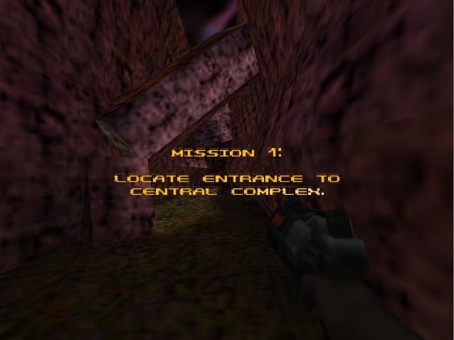 Quake II | Nintendo 64 | gameplay screenshot | Data by MobyGames.com