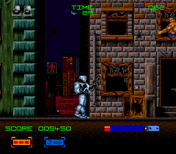 
RoboCop 3 | SNES | gameplay screenshot | Data by MobyGames.com