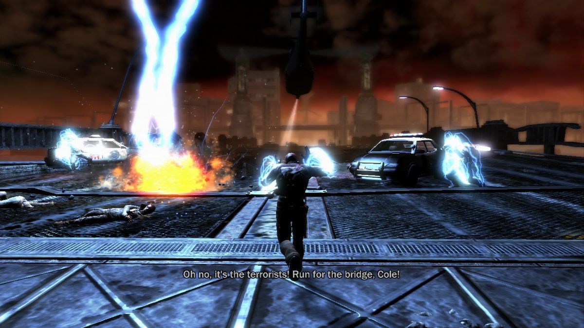 
inFAMOUS | PlayStation 3 | gameplay screenshot | Region: North America | source-country= | Data by MobyGames.com