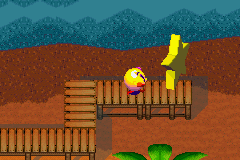 
Ms. Pac-Man Maze Madness | Game Boy Advance | gameplay screenshot | Data by MobyGames.com