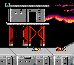 
Super Contra | NES | gameplay screenshot | Data by MobyGames.com