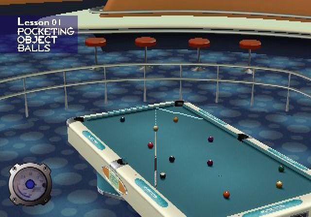 Q-Ball Billiards Master | PlayStation 2 | gameplay screenshot | region=North America | source-country= | zypher-v2 | moby-a0ec5106ba42 | Data by MobyGames.com