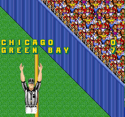 
Super Play Action Football | SNES | gameplay screenshot | Data by MobyGames.com
