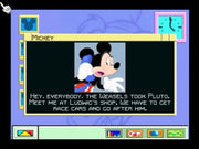Mickey's Speedway USA | Nintendo 64 | gameplay screenshot | region=North America | source-country= | zypher-v2 | moby-cbf4ca3797a5 | Data by MobyGames.com