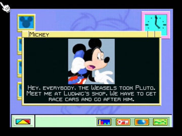 Mickey's Speedway USA | Nintendo 64 | gameplay screenshot | region=North America | source-country= | zypher-v2 | moby-cbf4ca3797a5 | Data by MobyGames.com