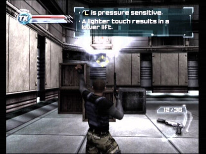 Psi-Ops: The Mindgate Conspiracy | Xbox | gameplay screenshot | region=North America | source-country= | zypher-v2 | moby-07330bcc6c3c | Data by MobyGames.com