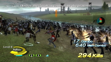 
N3: Ninety-Nine Nights | Xbox 360 | gameplay screenshot | Region: North America | source-country= | Data by MobyGames.com