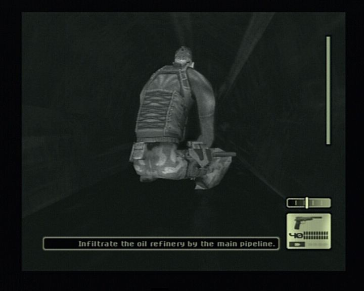 Tom Clancy's Splinter Cell | PlayStation 2 | gameplay screenshot | Region: North America | source-country= | Data by MobyGames.com
