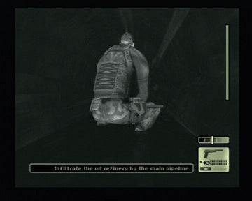 
Tom Clancy's Splinter Cell | PlayStation 2 | gameplay screenshot | Region: North America | source-country= | Data by MobyGames.com