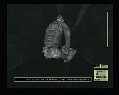 
Tom Clancy's Splinter Cell | PlayStation 2 | gameplay screenshot | Region: North America | source-country= | Data by MobyGames.com