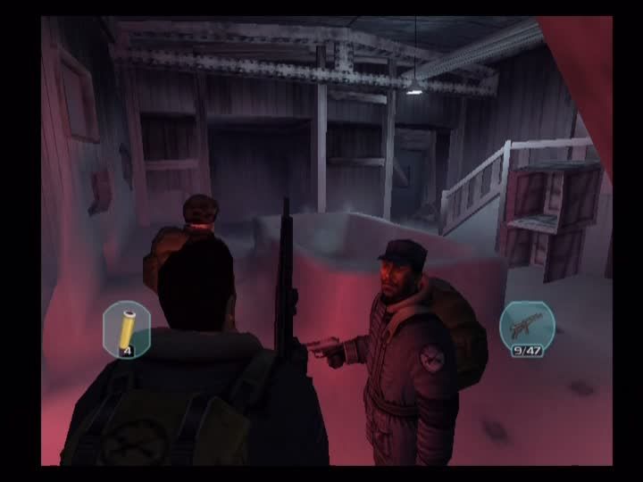 
The Thing | PlayStation 2 | gameplay screenshot | Data by MobyGames.com