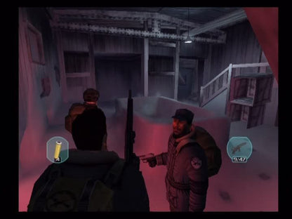 
The Thing | PlayStation 2 | gameplay screenshot | Data by MobyGames.com