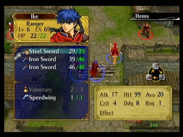 
Fire Emblem: Path of Radiance | GameCube | gameplay screenshot | Data by MobyGames.com