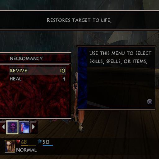 Summoner 2 | PlayStation 2 | gameplay screenshot | region=North America | source-country= | zypher-v2 | moby-807620af2543 | Data by MobyGames.com