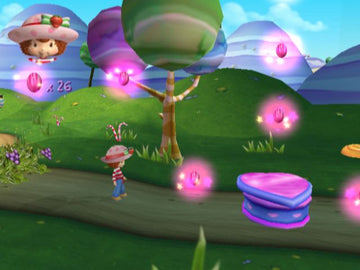 Strawberry Shortcake: The Sweet Dreams Game | PlayStation 2 | gameplay screenshot | region=North America | source-country= | zypher-v2 | moby-41f20c28cac2 | Data by MobyGames.com