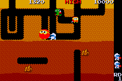 Namco Museum | Game Boy Advance | gameplay screenshot | region=North America | source-country= | zypher-v2 | moby-1fd7fca5c20b | Data by MobyGames.com