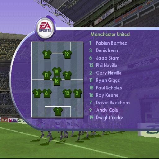 
FIFA 2001: Major League Soccer | PlayStation | gameplay screenshot | Data by MobyGames.com