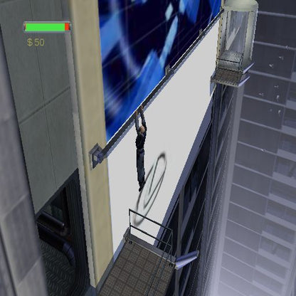 Minority Report: Everybody Runs | PlayStation 2 | gameplay screenshot | region=North America | source-country= | zypher-v2 | moby-550376322ac6 | Data by MobyGames.com