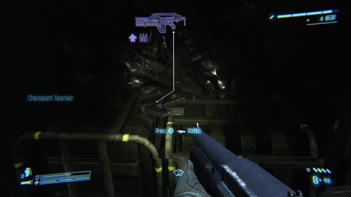 
Aliens: Colonial Marines | Xbox 360 | gameplay screenshot | Data by MobyGames.com