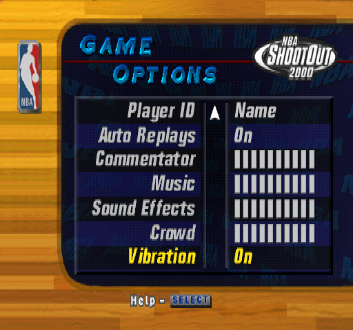 NBA ShootOut 2000 | PlayStation | gameplay screenshot | region=North America | source-country= | zypher-v2 | moby-652efb831a15 | Data by MobyGames.com