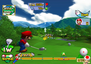 Mario Golf: Toadstool Tour | GameCube | gameplay screenshot | region=North America | source-country= | zypher-v2 | moby-b780d0c6a32f | Data by MobyGames.com