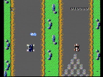 
Spy Hunter | NES | gameplay screenshot | Data by MobyGames.com