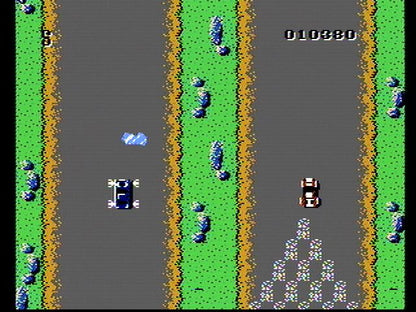 
Spy Hunter | NES | gameplay screenshot | Data by MobyGames.com
