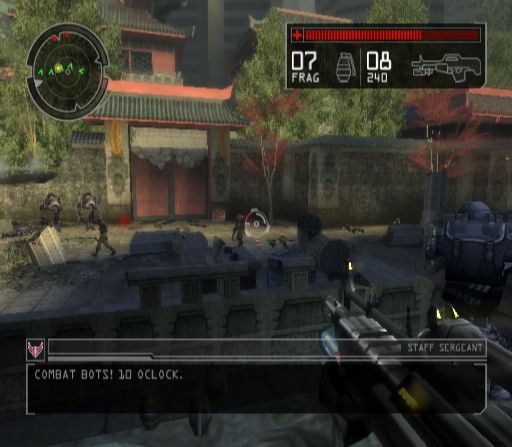 Project: Snowblind | PlayStation 2 | gameplay screenshot | region=North America | source-country= | zypher-v2 | moby-b5721e3febe1 | Data by MobyGames.com