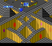 
Marble Madness | NES | gameplay screenshot | Data by MobyGames.com