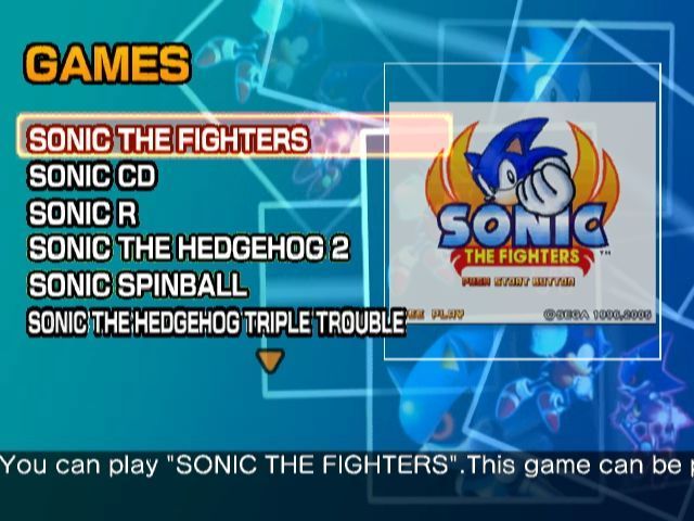 Sonic Gems Collection | GameCube | gameplay screenshot | region=North America | source-country= | zypher-v2 | moby-0df879597f73 | Data by MobyGames.com