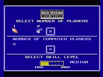 
Anticipation | NES | gameplay screenshot | Data by MobyGames.com